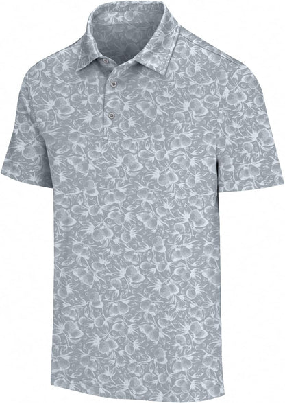 Quick Dry Golf Shirts for Men - Moisture Wicking Short-Sleeve Casual Polo Shirt